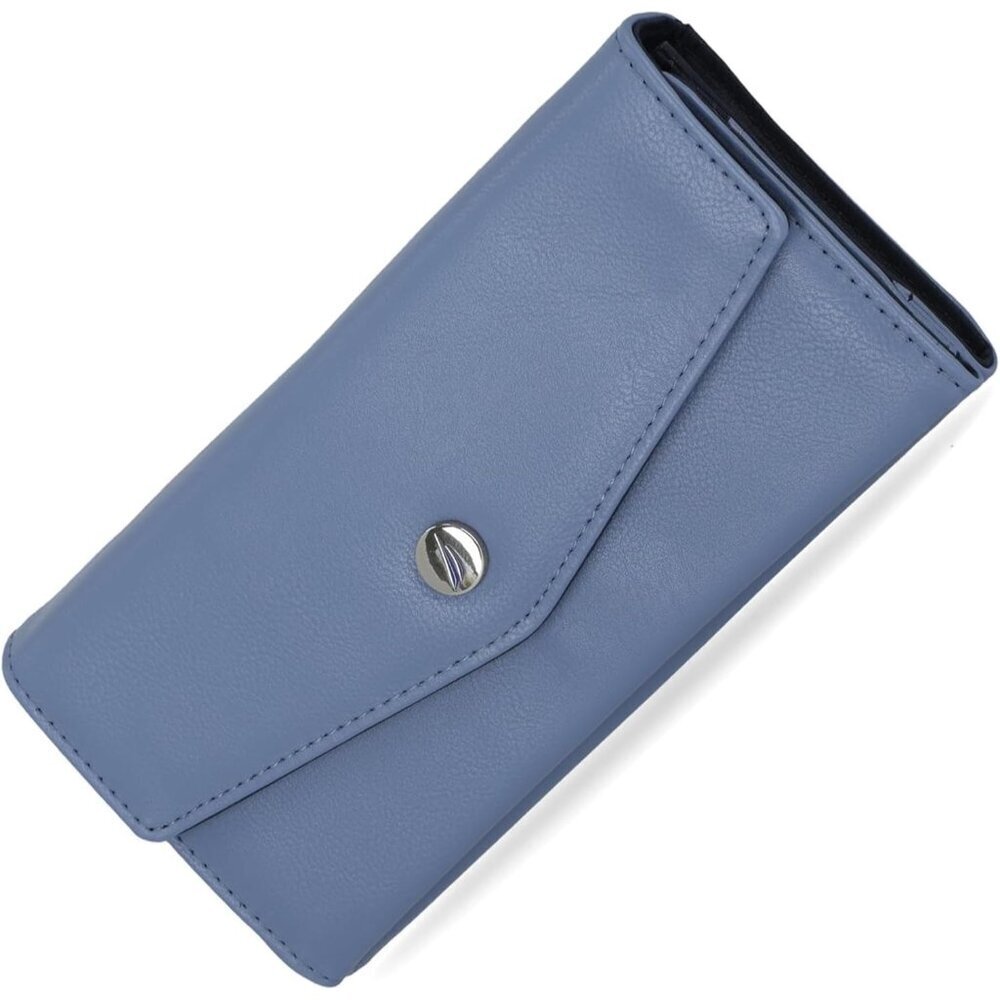 Nautica Women's Slim Money Manager RFID Wallet Marine Credit Card Coin Purse